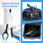 Grabber Reacher Tool - 32” Extra Long Foldable Gripper and Reaching Tool - Heavy Duty Pick Up Stick Grabbers for Seniors, Trash, Surgery Recovery Must Haves Gifts (Blue)