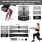 Fabric Resistance Bands for Working Out, 3 and 4 Levels Booty Bands Long Resistance Bands for Women and Men | Elastic Bands for Exercise Bands Resistance Workout Bands Resistance