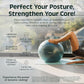 Retrospec Luna Exercise Ball, Base & Pump/Ball & Pump with Anti-Burst Material - Fitness Gym Swiss Ball - Perfect for Balance, Stability, Yoga, Pilates, Pregnancy & Birthing