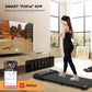 SupeRun Walking Pad, Under Desk Treadmill, 3 in 1 Portable Treadmill with Remote Control LED Display, 2.5 HP Quiet Walking Jogging Machine for Office Home Use, 300 Lbs Capacity