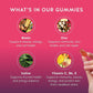 Biotin Gummies for Hair, Skin & Nails. 5,000 mcg High Potency Vegan Vitamins for Faster Hair Growth, Stronger Nails & Healthy Skin. with Vitamins C & E, 60 Gummies