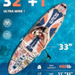Inflatable Paddle Boards 11'x33'', Stand Up SUP Paddle Board Inflatable for Adults Youth, Extre Wide & Non-Slip Sup of All Skill Levels