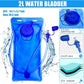 Sweetude Hydration Backpack Set with 2L Water Bladder for Men and Women Lightweight Water Pack for Cycling Biking Hiking Running Climbing