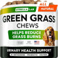 STRELLALAB Green Grass Dog Chews - Dog Pee Grass Helper - Supplement Urine Neutralizer for Grass Burn Spots - Grass Treatment for Pet Urine - Pee Lawn Repair Treats with Probiotics - Made in USA
