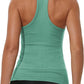 iGENJUN Workout Tops for Women Racerback Basic Tank Summer 2025 Camisole V Neck Slim Fit Ribbed Sleeveless