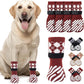 LOOBANI Dog Socks to Prevent Licking Paws - Dog Socks for Hardwood Floors Anti Slip for Traction Control - Dog Grippy Socks for Senior Dog Small Medium Large Dogs on Tile Floors, Red S