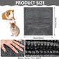 Amylove 4 Pcs Guinea Pig Cage Liner Guinea Pig Bedding Washable Fleece Pee Pads Reusable Small Animals Training Mat Small Animal Sleeping Bed for Bunny Hamster(Dark Gray,12 x 12 Inch)