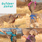 TRUE LOVE Dog Harness No Pull Nylon Reflective Pet Harness Adjustable Comfortable Control Step-in Brilliant Colors Truelove TLH56512 XL Black
