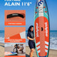 Mistral Inflatable Stand Up Paddle Board, 11'6''x33''x6'' Inflatable SUP All Around Board, Extra Wide iSUP, Stable, Beginner Paddle Board with SUP Accessories, Anti-Slip EVA Deck for Adults & Youth