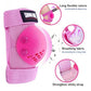 Youth/Kids Knee Pads Elbow Pads Wrist Guards Protective Gear Set for 3-15 Years Child Roller Skates, Skateboard, Cycling, Inline Skating, BMX Bike, Balance Bike, Scooter Riding and Other Outdoor Sports