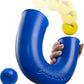 pindaloo Original Skill Game Toy with 2 Balls- Gifts for Kids and Adults Indoor & Outdoor Games, Ball Toys for Boys, Girls, & Teens - Gift Ideas, Fun Stuff, Develops Motor & Juggling Skills -Blue