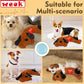 Puppy Heartbeat Toy for Separation Anxiety Relief, Heartbeat Stuffed Animal Anxiety Calming Behavioral Aid Plush Toy for Dogs Cats Pets
