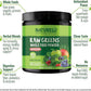 NATURELO Raw Greens Superfood Powder - Unsweetened - Boost Energy, Detox, Enhance Health - Organic Spirulina - Wheat Grass - Whole Food Nutrition from Fruits & Vegetables - 480 Grams