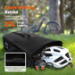 Bike Pannier Bag 27L Waterproof Bicycle Rear Rack Bag, Large Capacity Expandable Cargo Rack Bag with Reflective Strips, Adjustable Buckles for Cycling Traveling Commuting