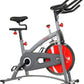 Sunny Health & Fitness Indoor Cycling Exercise Bike w/Adjustable Cushion Seat & Multi-Grip Handlebar, Stationary Workout Equipment For Adult Cardio Training, Optional Free SunnyFit App Connection
