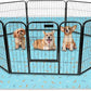 Sunheir Washable Pee Pads for Dogs 72"x72", Extra Large Reusable Puppy Pads Pet Training Pads for Dog Playpen, Waterproof Pee Pads for Puppy Playpen, Whelping Pad, Dog Playpen Indoor - Sky Blue