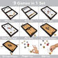 Big Shooz n TOZZ : Wooden Multi Tabletop Indoor Portable Board Games for Kids and Family
