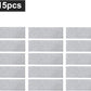 COSY HOMEER Edging Stair Treads Non-Slip Carpet Mat 28inX9in Indoor Stair Runners for Wooden Steps, Edging Stair Rugs for Kids and Dogs, 100% Polyester TPE Backing (15pc, Grey)