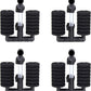 AQUANEAT 4 Pack Double Bio Sponge Filter, for Fry, Betta, Shrimp, Nano, Aquarium Fish Tank (Small up to 20 Gal)