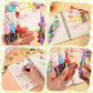 LiYiQ 24PCS Multicolor Pen in One Fun 4-in-1 Cute Pens Bulk Kawaii Cool Ballpoint Pens for Kids Fun Gifts