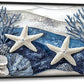 Large Starfish Nautical Wall Art for Living Room, Ocean Canvas Oversized Wall Decor, Sea Animal Modern Framed Pictures Painting Print Artwork for Bedroom Office 60"L x 30"W