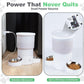 Automatic Cat Feeder for 2 Cats – Dual Food Dispenser with App Control, 5L Capacity (20 Cups), Smart Cat Food Dispenser for Multi Cats, Dual Pet Feeder with Stainless Steel Bowls and WiFi