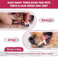 Dental Spray for Pets – Cat & Dog Breath Freshener That Helps with Tartar, Plaque, & Bad Odor – Silver 50 PPM + Valerian Flavour for Dog Teeth Cleaning – 4 Oz