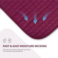 Tackmore Western Saddle Pad Breathable, Shock-Absorbing Saddle Pad