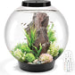 biOrb Classic 60 Acrylic 16-Gallon Aquarium with Multi-Color Remote-Controlled LED Lights Modern Tank for Tabletop Display, Black