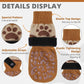 KOOLTAIL Dog Socks for Hot/Cold Pavement to Prevent Licking Paws Scratching,Anti Slip Pet Boots&Paw Protector for Hardwood Floors,Traction Control Grip Booties for Small Medium Large Senior Dogs S