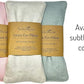 Organic Linen Eye Pillow - Lavender & Flaxseed for Relaxation, Yoga, Stress Relief - Microwavable Heating Pad & Cool Compress - Made in USA - Gifts for Meditation