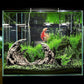 Novelsite Premium Large Sandstone Canyon Rock Formation - Lifelike Aquarium Decor for Fish Tank, 17" x 8.6" x 5" - Enhance Aquatic Landscape with Realistic Natural Look