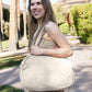 Gym Bag for Women, Travel Duffle Bags with Wet Pocket, Lightweight Carry on Bag Overnight Weekender Duffel Bag, Water Resistant (Beige)