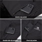 CAMEL CROWN Men's Winter Coat Waterproof Ski Jacket Fleece Lined Windproof Raincoat for Snow Outdoor Hiking Mountain