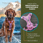 Wilderdog Lightweight Dog Harness with Reflective Straps - Medium - Lilac