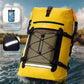 ECOHUB Waterproof Backpack for Women Men, 30L Roll-Top Closure Heavy Duty Dry Bag for Travel with IPX8 Waterproof Phone Case