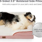 Bedsure Orthopedic Dog Beds Large Sized Dog - Washable Large Dog Cat Bed Waterproof, Comfort Dogs Couch Sofa with Washable Removable Cover, Pet Bed with Nonskid Bottom, Pink, 35"