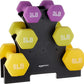 Amazon Basics Neoprene Dumbbell Hand Weights for Exercise and Muscle Toning