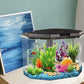 Koller Products 6.5-Gallon Aquarium Kit with Power Filter and LED Lighting, (AP650)