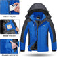 TACVASEN Winter Jacket Men's Water-Resistant Fleece Jacket Snow Ski Jacket Military Tactical Jacket Coat Parka Hood Raincoat
