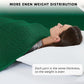 L'AGRATY Knitted Weighted Blanket - 48"x72" 20lbs Cooling Chunky Knit Heavy Blanket for Adults Braided Crochet Throw Thick Cable Yarn Knit Decorative No Beads Evenly Weighted Machine Washable