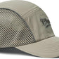 CLAPE Quick Dry 5 Panel Hat for Men, Breathable Mesh Short Brim Baseball Cap, Reflective Ajustable Outdoor Sport Running Hat