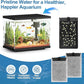 Nebulist 8 Pack Medium Aquarium Filter Cartridges Compatible with Tetra Whisper Filters IQ 10, Whisper 10i, Whisper PF10 and TetraFauna ReptoFilter 90 GPH and Tetra Whisper Power Filter 5-10 Gallons