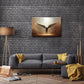 Fantasy Angel Stretched Canvas Wall Art for Living Room Bedroom Home Decoration,Abstract Anime Picture Print Painting Decor Artwork,Mysterious Wing Man Gallery Wrapped Gift,Inner Frame 24x36 Inches
