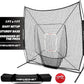 PowerNet Baseball Softball Practice Net 7x7 with Baseball Accessories for Practice Pitching, Batting & Fielding, Ball Caddy, Weighted Baseballs, Tee
