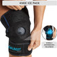 Coldest Knee Ice Pack Wrap, Hot and Cold Therapy - Reusable Compression for Meniscus Tear, Injury Recovery, Sprains, Swelling, Ice Packs After Surgery, Rheumatoid Arthritis, ICY Cold Brace - 2 Pack