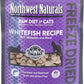 Northwest Naturals Freeze-Dried Whitefish Cat & Kitten Food – Bite-Sized Nibbles, Healthy, Limited, Human-Grade Ingredients, All-Natural, High-Protein Raw Diet, Complete & Balanced, Grain-Free – 11 oz