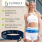 FlipBelt Zipper Running Belt, Waist Pack for Fitness and Running, US Company