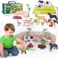 35 PCS Farm Animals Toys for Toddlers 3 Years Old Boys and Girls Realistic Animal Figures Playsets Toys for Kids 3~8 Christmas Birthday Gift