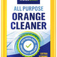 Orange Oil Cleaner Concentrated 25.36 fl oz (1 : 1000) - makes up to 200 Gallons Multi-Use Adhesive & Grease Remover, Custom-Dilution Citrus Degreaser for Floors, Kitchen & Bath